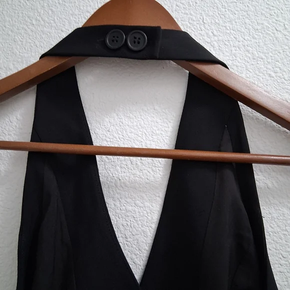 NWT Open Edit Black Halter Vest   Size M - Picture 12 of 14